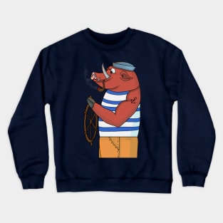 Sailor Boar Crewneck Sweatshirt